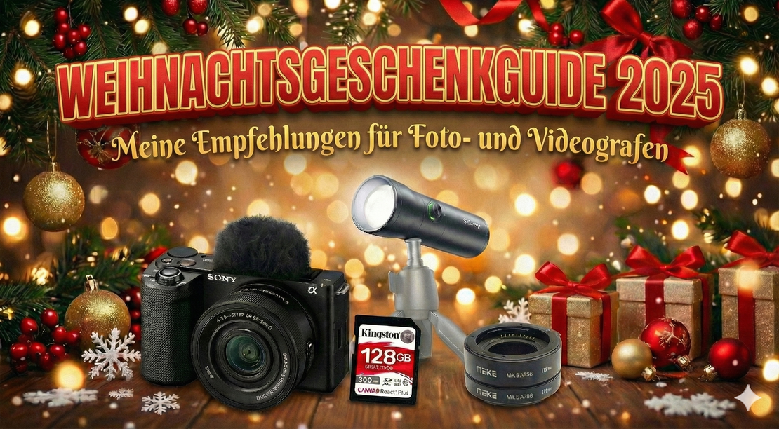 Christmas Gifts for Photographers 2025 – Cameras, Lenses & Gear Guide