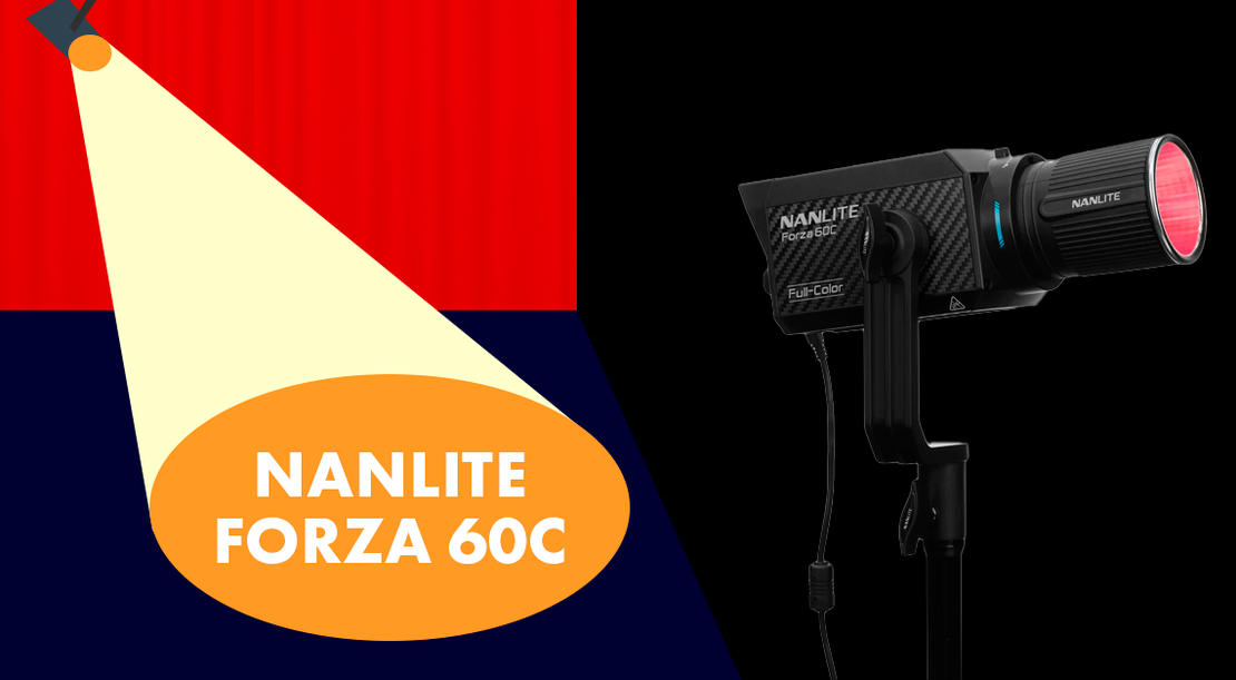Nanlite Forza 60c 60W RGB Led COB Light- Lab Review 