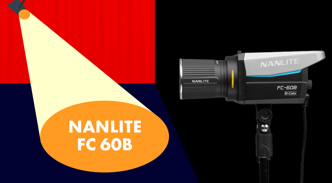 Nanlite FC-60B 60W Bi-Color Led COB Light - Lab Test
